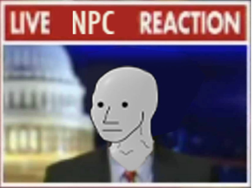 •⎳• *Official Announcement* •⎳•

We have [CONTRARIAN OPINIONS] regarding [EVENTS THAT ARE CURRENTLY UNFOLDING] and urge all $NPC's to remain [CALM/OUTRAGED (delete as appropriate)] at this time.