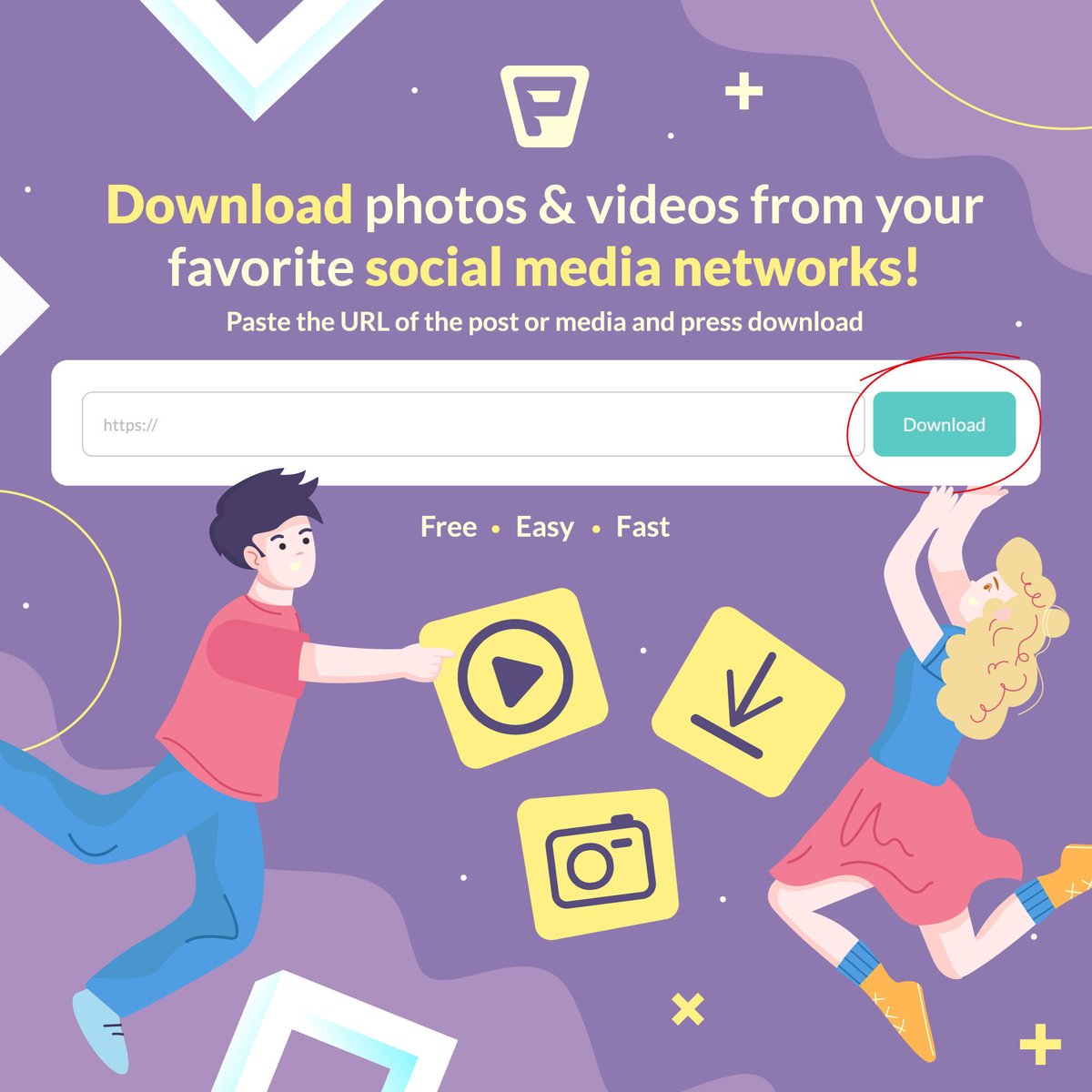 publer's tweet photo. We got a feeling this will become your favorite marketing tool! 😍 

Publer's newest downloading tool allows you 𝗱𝗼𝘄𝗻𝗹𝗼𝗮𝗱 images/videos from any social network inside one tab. 

No watermark, free of charge, and no need for a Publer account to use it. https://t.co/OkarQMvbkU
