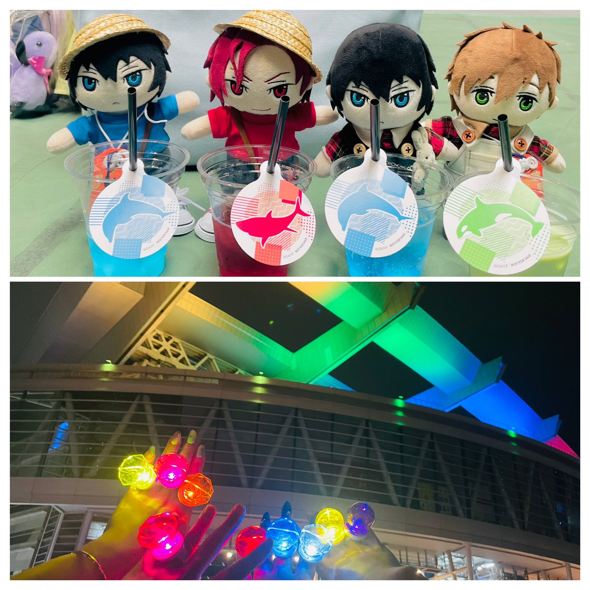 tukikarua's tweet photo. 10周年ありがとうございました🐬
中野サンプラザから全てのイベントに参加できてFree!を愛してきて本当に良かったです💙
うちわは遙だけしかデコれなくてごめんね🙏 きっと買ってないと決めつけたペンラリボン(笑) 一生懸命作ったから褒めてくれ(笑)
出会ってくれた人たちに感謝🫰🏻
#FreeMS https://t.co/CmAvKb1NKP