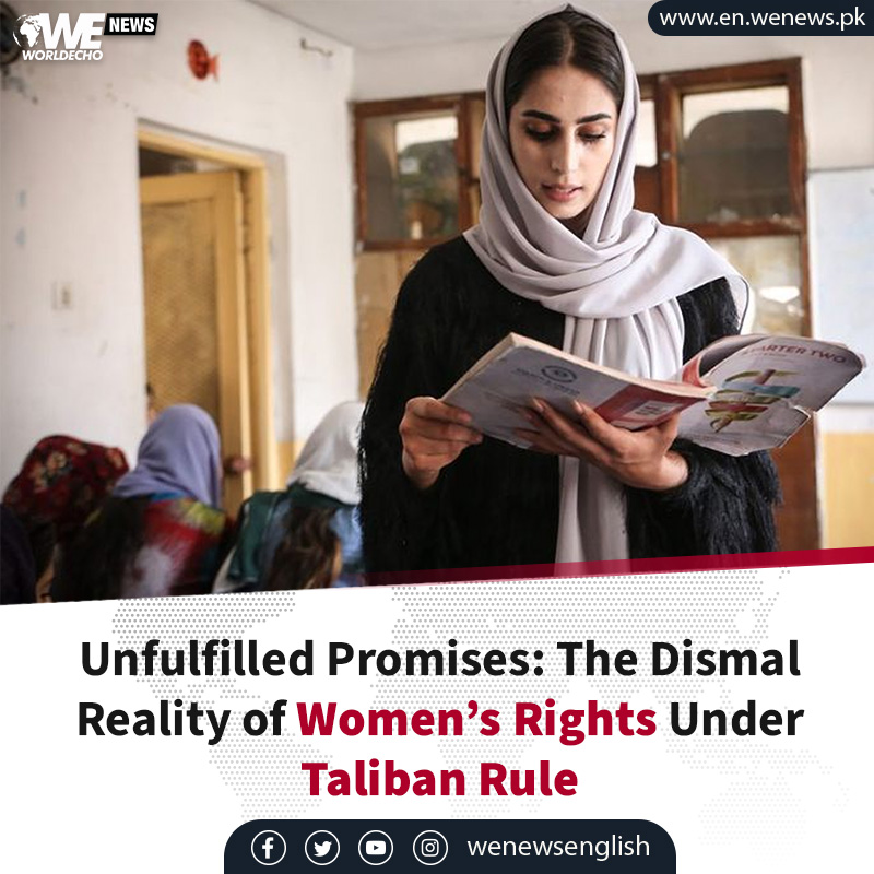 🇦🇫 Unfulfilled Promises: The Dismal Reality of Women’s Rights Under Taliban Rule

👉 en.wenews.pk/unfulfilled-pr…

#Afghanistan #WomenRights #AfghanWomen #Taliban #afghanwomensrights