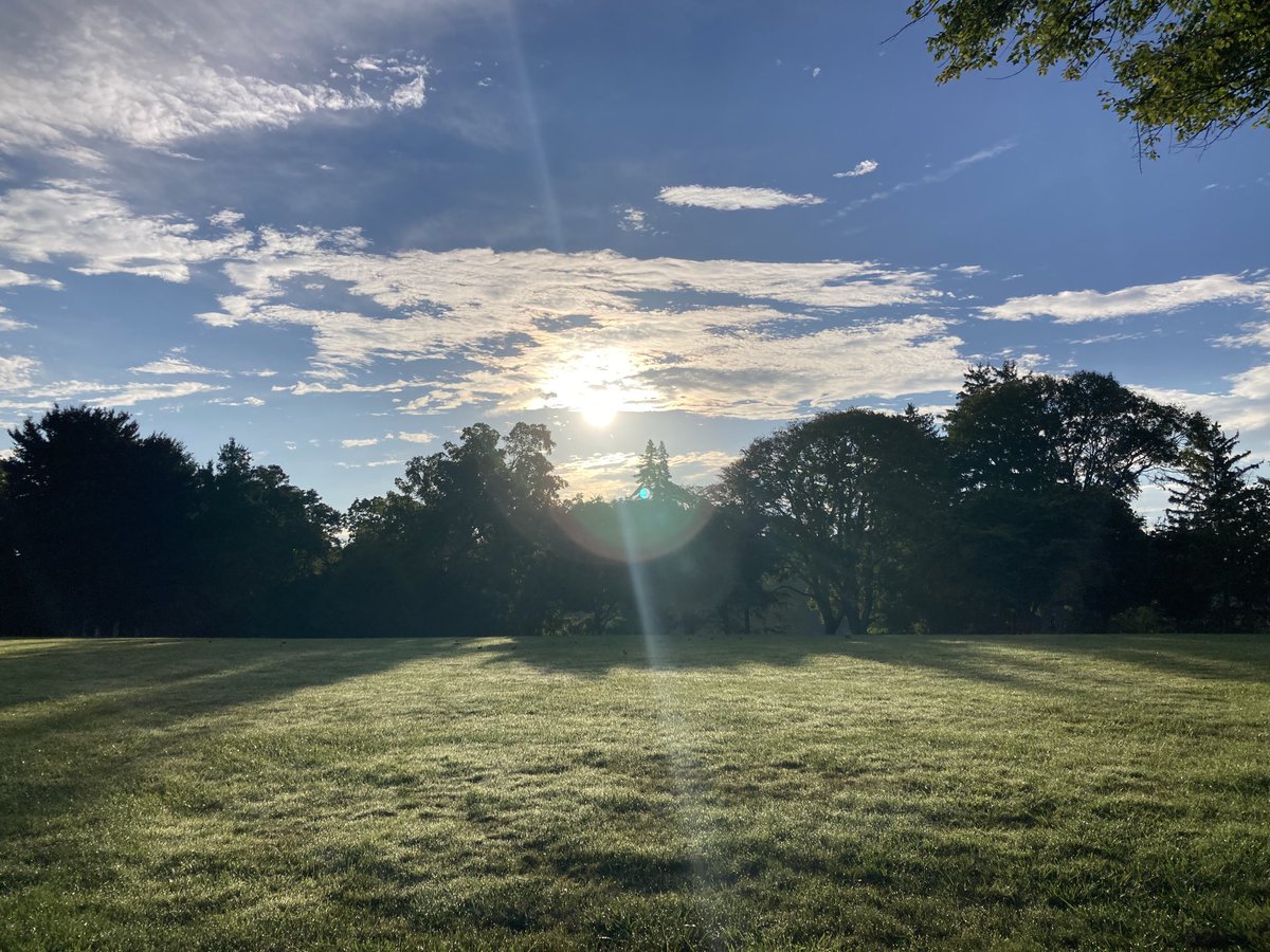 Just another hot, humid, sticky, gross…beautiful and motivating morning jog in the DC area. #GetUpDC #MakeItAGrearDay #Rockville