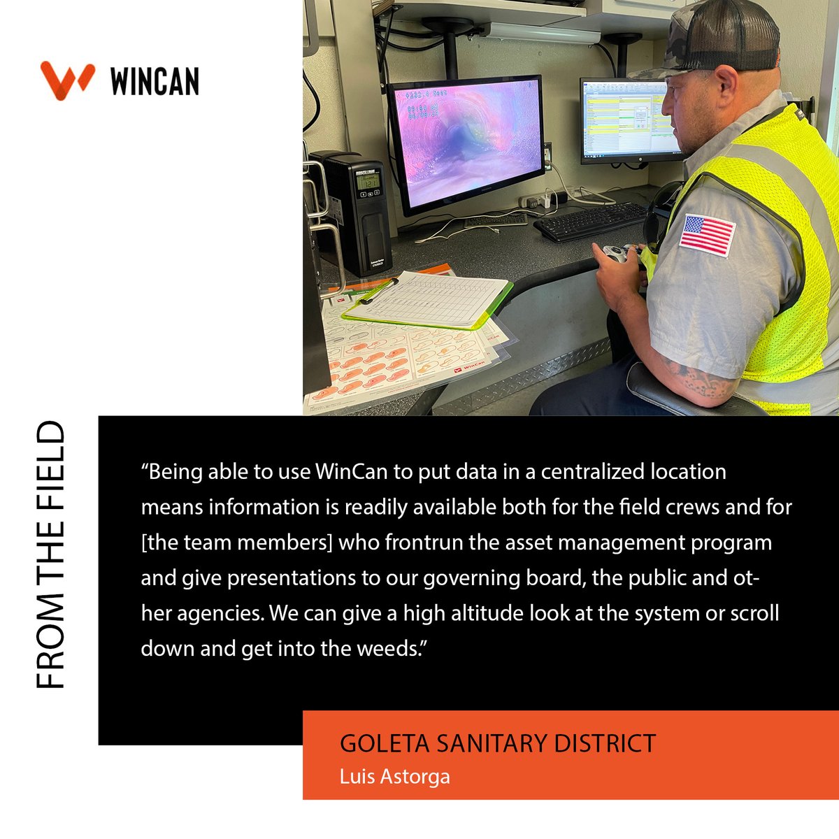 Goleta Sanitary District had inspection data in a variety of formats, but with WinCan and the various integrations connecting them to GIS, the team has been able to consolidate data formats. Read the full story: hubs.ly/Q01-YVsD0

#NASSCO #ArcGIS #EsriWater #CentralSquare