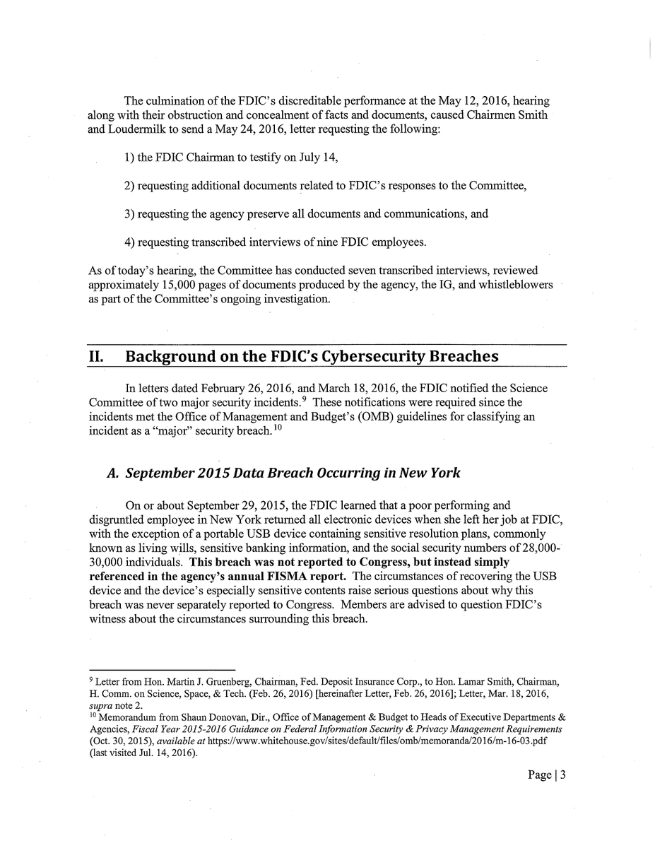 FDIC_Exposed's tweet image. 10/ Original Report Pages 1-4.