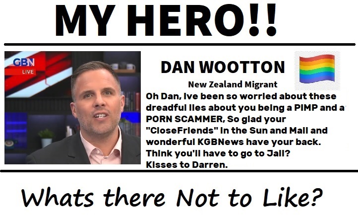 @GBNEWS @danwootton Folk Need to be told by an alledged PERVERT, SPONSORED by a FarRight bunch of US TRUMP Financiers from GBNews that ... OUR COUNTRY HAS A NATIONAL EMERGENCY?  
Time to start a Go-Fund project to  
DEPORT DAN WOOTTON.  
Alledged PIMP Correspondent still being given airtime?
