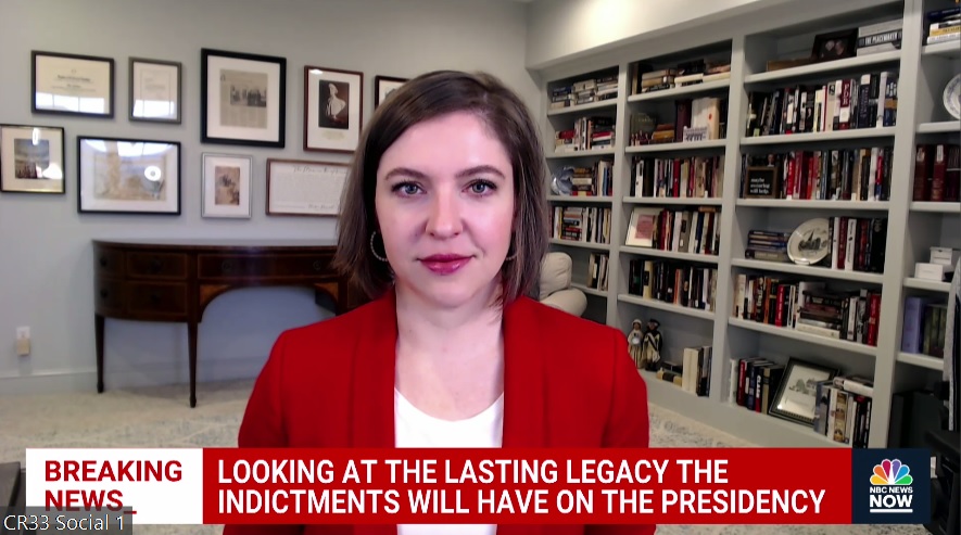 lmchervinsky's tweet photo. Thanks so much to @NBCNews for asking me what it's like to live through a historic moment as a historian and how it compares to what I've seen in the past. Like those that have come before us, we know history when we see it, we just don't know how it will turn out yet. https://t.co/1yqmcYbxPg