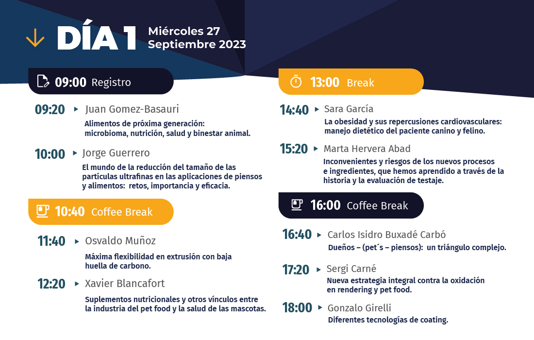 cipeu2023's tweet photo. 🗣Presentamos el primer día del programa de conferencias❗

🤝Una oportunidad de conectar con colegas de todo el mundo, intercambiar ideas y crear alianzas. 🐾

📢Registrate y asegura tu lugar: https://t.co/hFxXqvXcWP 

📍@CongresosZgz https://t.co/m09jt9qEb8