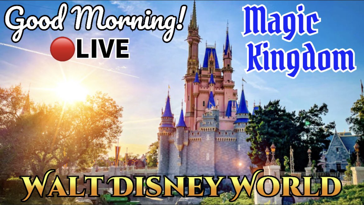 🔴LIVE: MAGIC KINGDOM | Rope Drop at Walt Disney World | WDW Live Stream ... youtube.com/live/_O7F--Ga-… via <a href="/YouTube/">YouTube</a> #MagicKingdom #WaltDisneyWorld #WDW #DisneyParks #Disney100  #DisneyWorld #DisneyLive