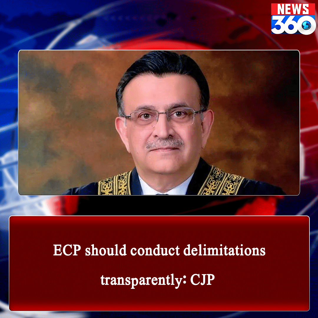 officialnews360's tweet photo. ECP should conduct delimitations transparently: CJP
Read: https://t.co/6GVZmicMVm
#ECP #conduct #delimitations #transparently #CJP #Karachi #ShameOnPCB #BurjKhalifa #GoogleDoodle #خان_کا_پیغام_مضبوط_پاکستان #SalmanKhan𓃵 https://t.co/t7bv6ynGTj