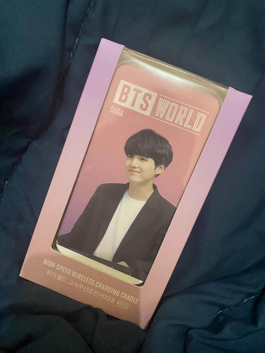 aikodeleon's tweet photo. Thank you for hassle free transaction @cielksph ๐๐ฅฐ Loving my new Yoongi Wireless charger ๐ฅน https://t.co/kRhPKhA0Hs