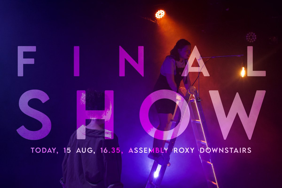 Our #edfringe run is nearly over! Don’t worry, you still have ONE MORE opportunity to experience this “dazzling display of queer joy wrapped up in a sci-fi adventure.” ✨✨

Join us for the final performance of HIVE today at 16.35 at Assembly Roxy Downstairs <a href="/assemblyfest/">Assembly Festival</a> 🦋💛