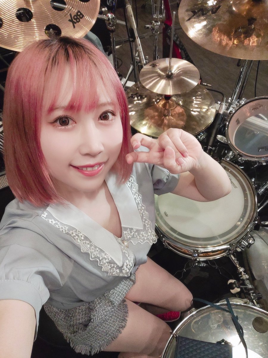 こんばんはるぴー🤗バイツリハでした🎶今日からマイドラムセット
