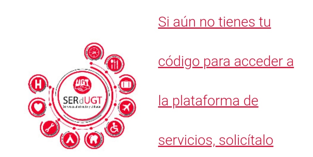 mercheruizsoto's tweet photo. #SerdUGT, la plataforma de servicios de nuestros afiliados y afiliadas.
Todas las ventajas a un click por #SerDUGT.
Aprovecha toda una oferta de servicios de ocio, tiempo libre, salud... con descuentos exclusivos.
Entra, infórmate y disfruta de #SerDUGT
https://t.co/JWAjCbIMkm https://t.co/tEw6pmq9wf