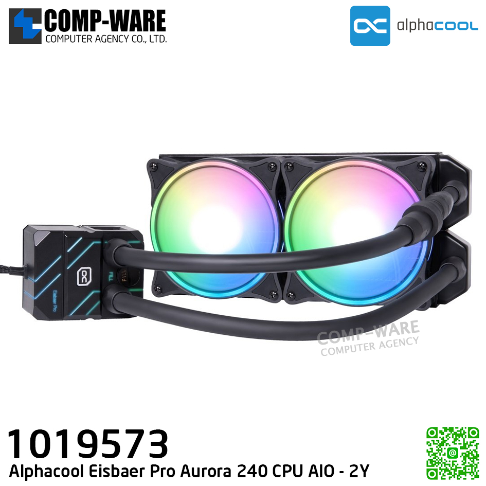 compware's tweet image. Alphacool Eisbaer Pro Aurora 240 CPU AIO - LIQUID COOLER - 1019573 - 2Y Warranty
--
สั่งซื้อได้ที่ &amp;gt;&amp;gt; compware-agency.com/p/4731
--
#compware #saimai #ร้านคอมสายไหม #อุปกรณ์คอมพิวเตอร์ #Alphacool #EisbaerProAurora240 #ชุดพัดลมระบายความร้อนซีพียู #RGB