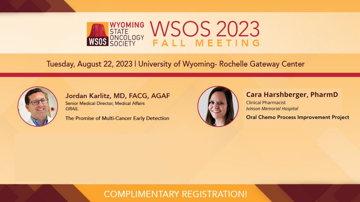 OSSOncology's tweet image. Knowledge is power! We are officially 1 week away from the #WSOS2023 Fall Meeting. Don&apos;t miss hearing experts: @jkarlitzmd and Cara Harshberger, PharmD discuss the different advances in cancer treatments. Complimentary registration still open at: accc-cancer.org/wsos-events