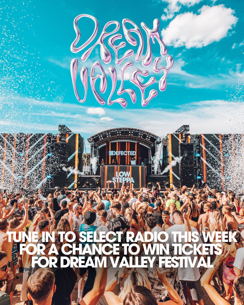 SelectRadioApp's tweet image. Tune in this week for a chance to win tickets to Dream Valley!

Lock in to the following shows 🎁⁠
⁠
Tues 21.00 - 23.00 w/Darrell Lee
Wed 07.00 - 09.00 w/ Thailah T &amp;amp; J Dragon
Thurs 07.00 - 09.00 w/ Lottie Lee
Thurs 19.00 - 21.00 w/ Eibhlin
Fri 20.00 - 22.00 w/ Next of Kin