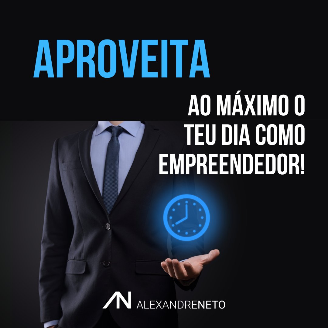Alex_Neto_An's tweet photo. Não deixes o tempo escapar! Descobre dicas valiosas para gerir eficientemente o teu tempo como empreendedor. Maximiza a tua produtividade, define prioridades claras e implementa estratégias de gestão do tempo para aproveitares ao máximo cada dia. https://t.co/qDQlLflbsi