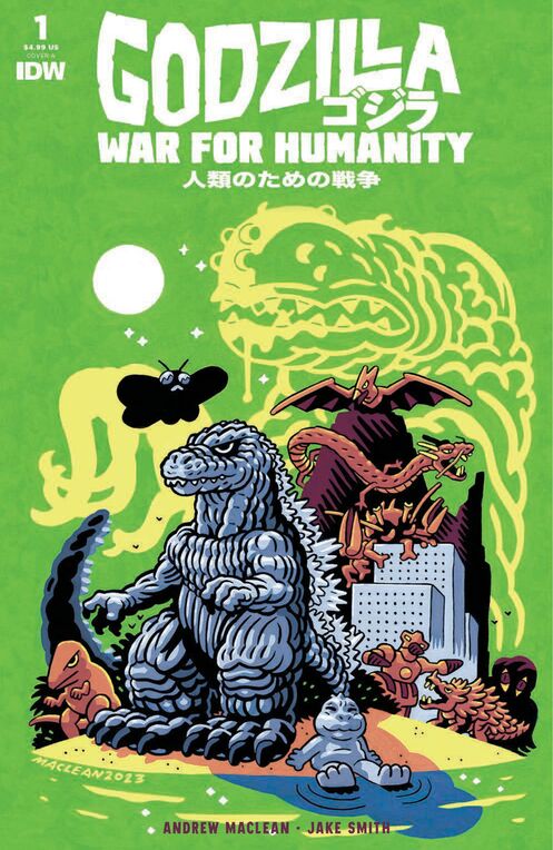 ComicCrusaders's tweet photo. #COMICBOOKPREVIEW: GODZILLA WAR FOR HUMANITY #1 by #AndrewMacLean #JakeSmith &amp; more... from @IDWPublishing #comics #comicbooks https://t.co/2SWOD9kCTB https://t.co/rjGMlsuIDB