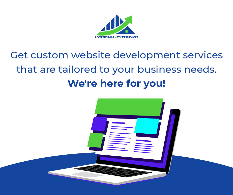You're a business, and you deserve to be seen. Let us create a custom website showcasing your best work in an easy-to-navigate platform built for the modern web.

Let's build something great together. Contact us NOW!
roofersmarketingservices.com/contact/