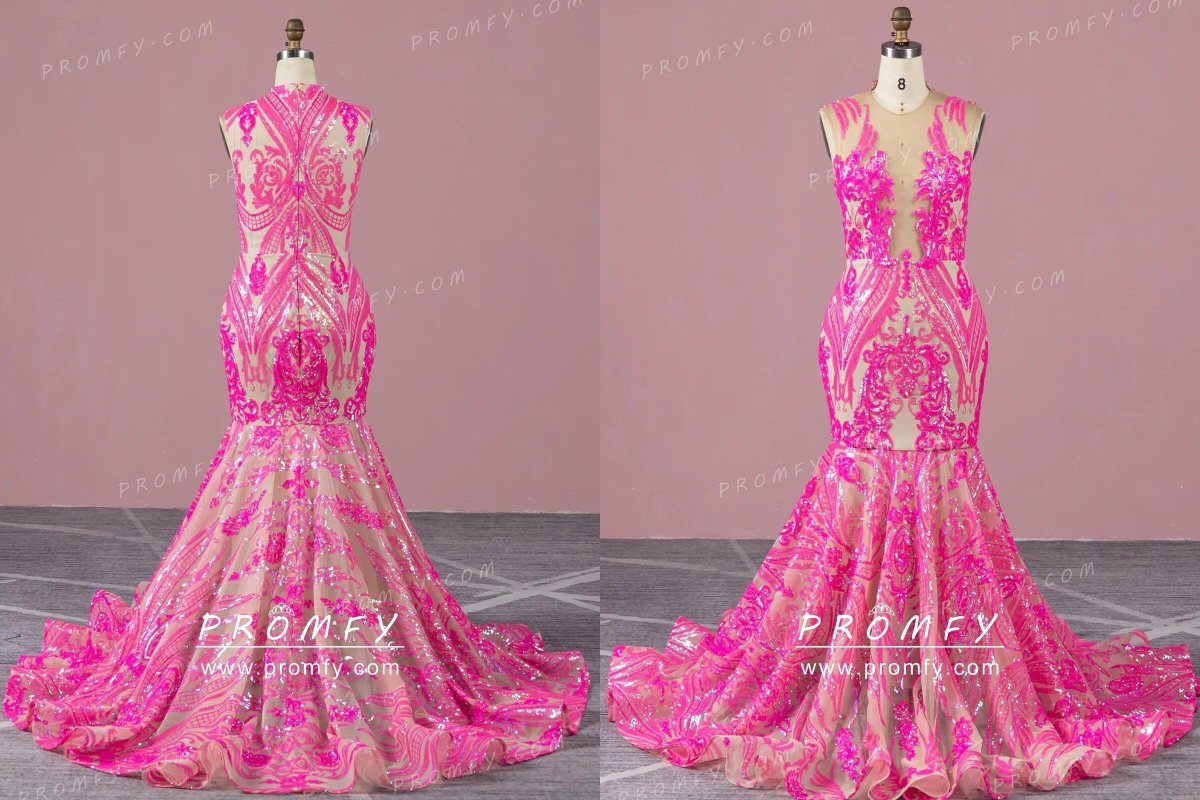 promfy_official's tweet photo. Sparkly Sequin Mermaid Sexy Formal Wear African American Prom Dress
A fitted bodice showcases a plunging neckline with a sheer inset at the bust. The full-length mermaid skirt finishes with a medium train.

#promfy #promdress #mermaidpromdress #sparklysequindress #pinkpromdress https://t.co/Rulg0wOeJ0