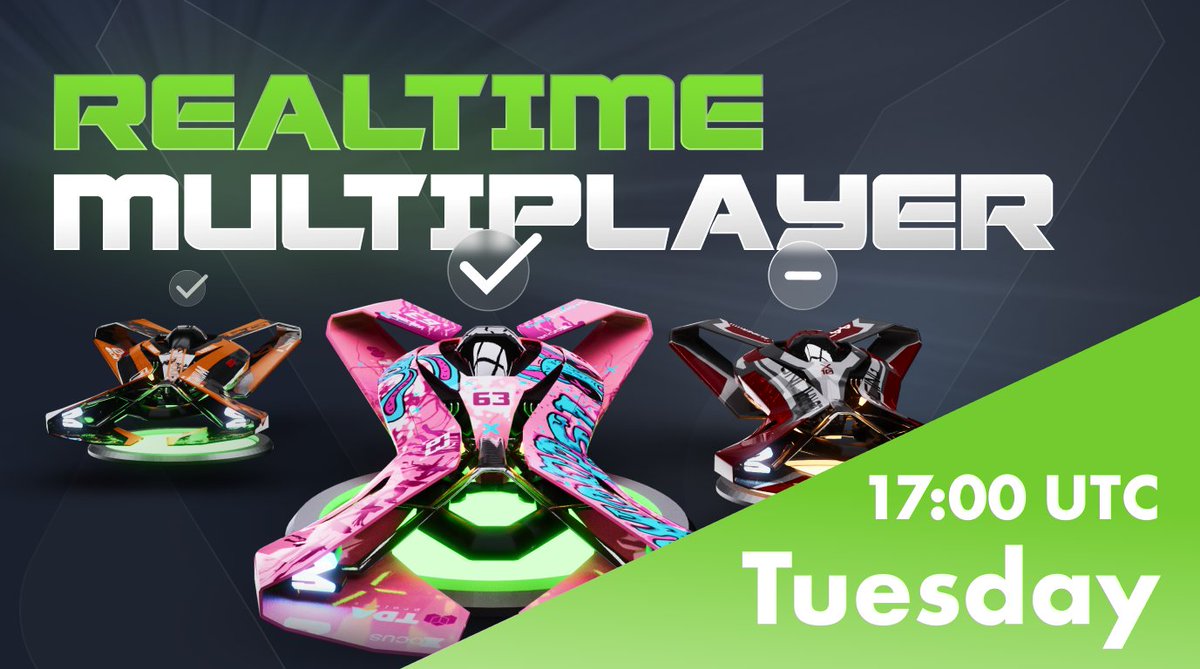 OmegaPilotVR's tweet photo. Let's spice up the multiplayer 💥
We plan to make a regular event when many of you will be able to play together in real time 😎

Join us today at 17:00 UTC🤝
Let's have some fun 🚀
#VR #realtime #multiplayer #racing #game https://t.co/9c4DiKSk3K