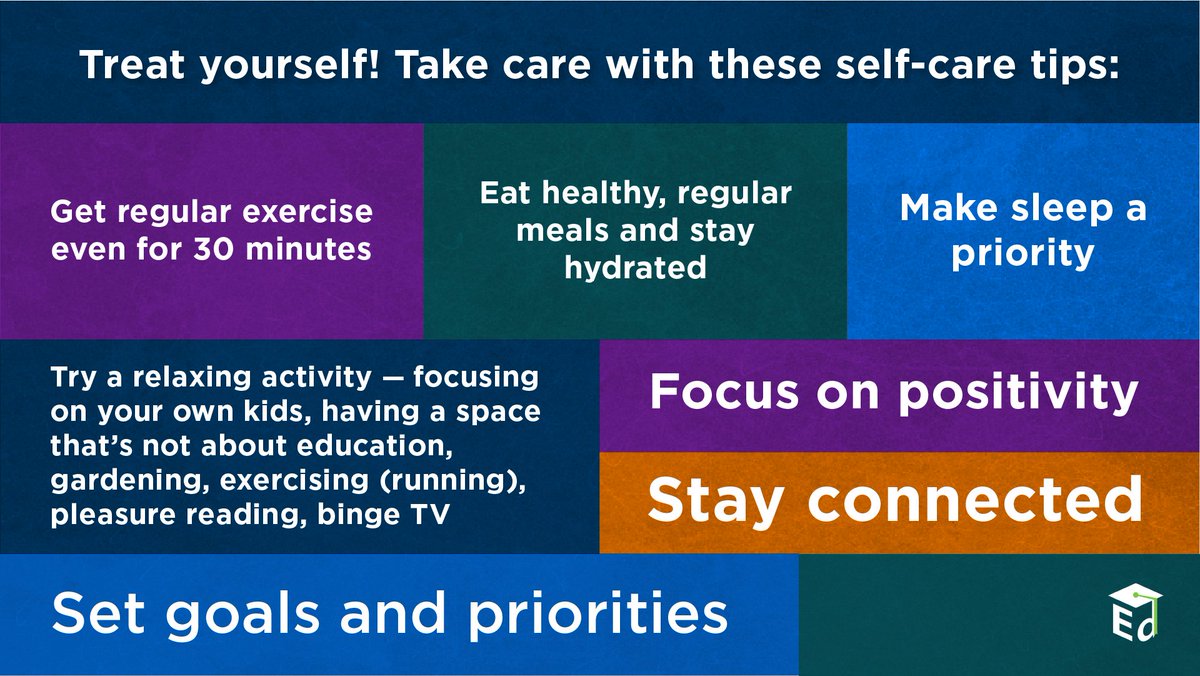 #BackToSchool can be a stressful time for everyone - students, teachers, staff, and parents! Use these tips for some self-care and relaxation as we begin a new school year.

#TuesdayThoughts #NationalRelaxationDay