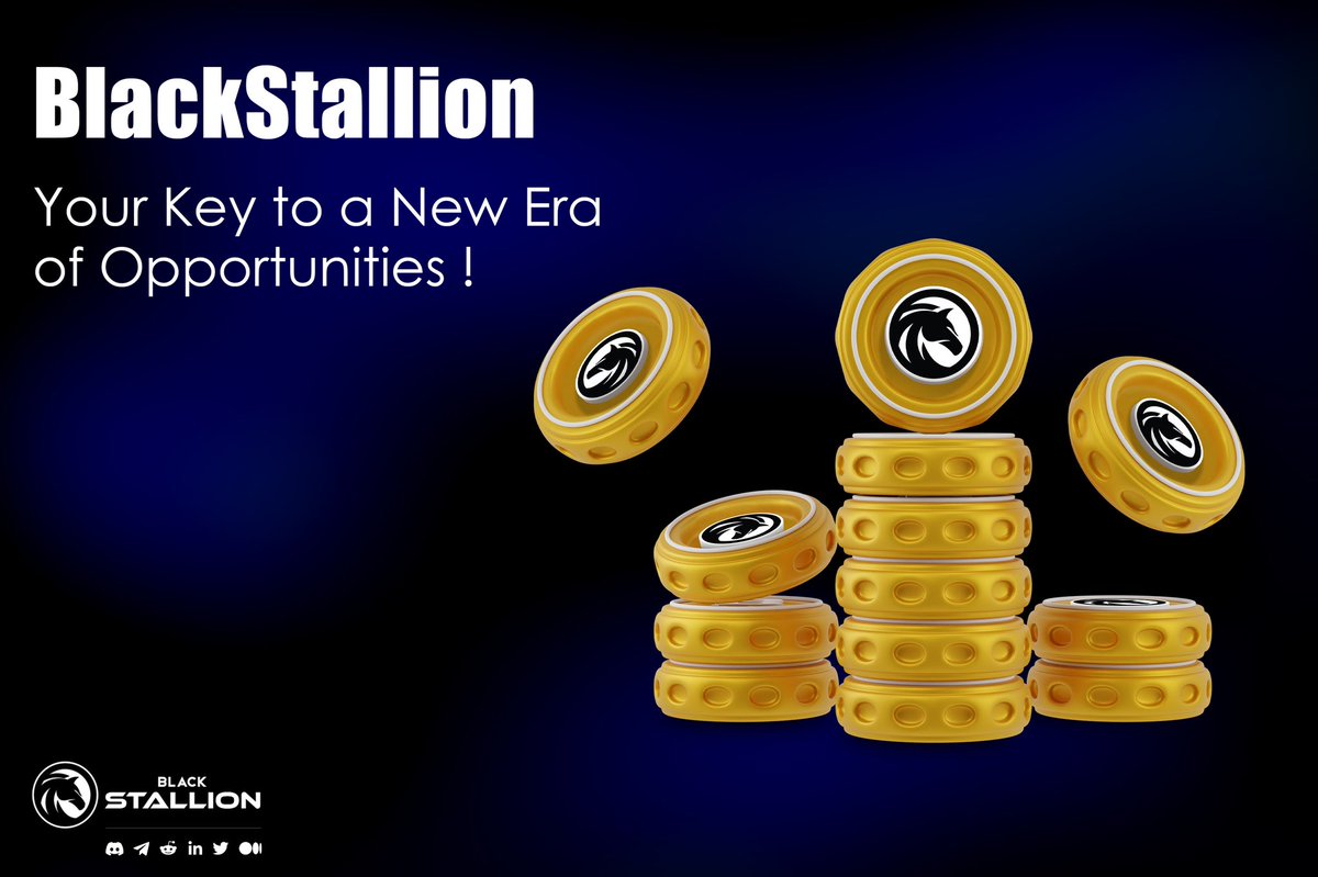 🚀 Explore success in the crypto world with BlackStalion! 

💼 Unlock unique opportunities to thrive in your business.

📈 Profit, succeed, and seize countless chances with BlackStallion's exceptional journey. 
$BS