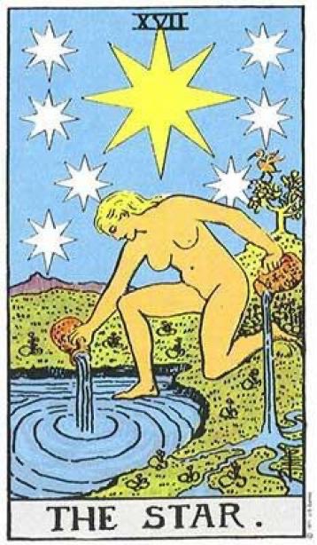 Taroando_'s tweet photo. #AEstrela - Se ontem A Papisa apareceu por aqui pedindo um cuidado especial com nossas emoções através da reflexão e silêncio, hoje A Estrela aparece para nos confortar com novas possibilidades, novos ares e perpectivas. https://t.co/lgPwLHxMUy
