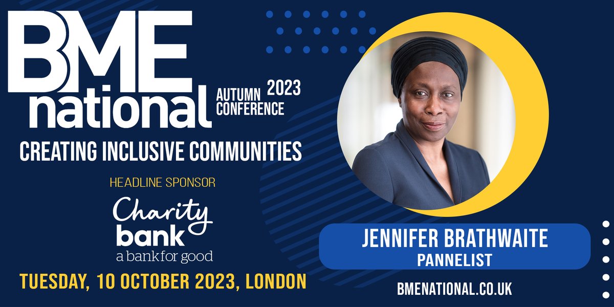 Exciting news! Jennifer Brathwaite, former deputy leader of Lambeth Council, will be joining our panel discussion on social housing review. Don't miss out! 🎉📢
Read More👇🏾
lnkd.in/giamtrEw

Make sure to share this post and get the word out!
#BMENational #bme #bmeconfrence