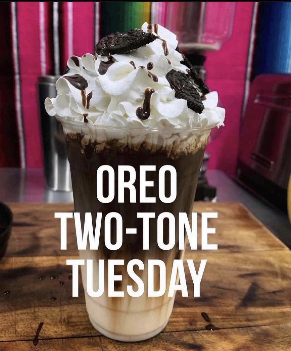 joesmokes79's tweet photo. Todays the day, swing by and grab an @oreo Two-Tone latte. #oreolatte #punkcoffee #sanantoniocoffee #punkcoffeeshop #folklorescoffeehouse https://t.co/LSb2Wvb39Z