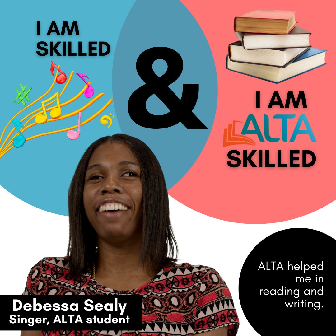 Our community class registration is on!

Are you 16 or over?

Add reading and writing to your skills with FREE ALTA Community classes. Sign up at NALIS Libraries on September 5th and 6th, or call 708-1990.
#youcandoit #wecanhelp #adultliteracy #stophiding #standproud