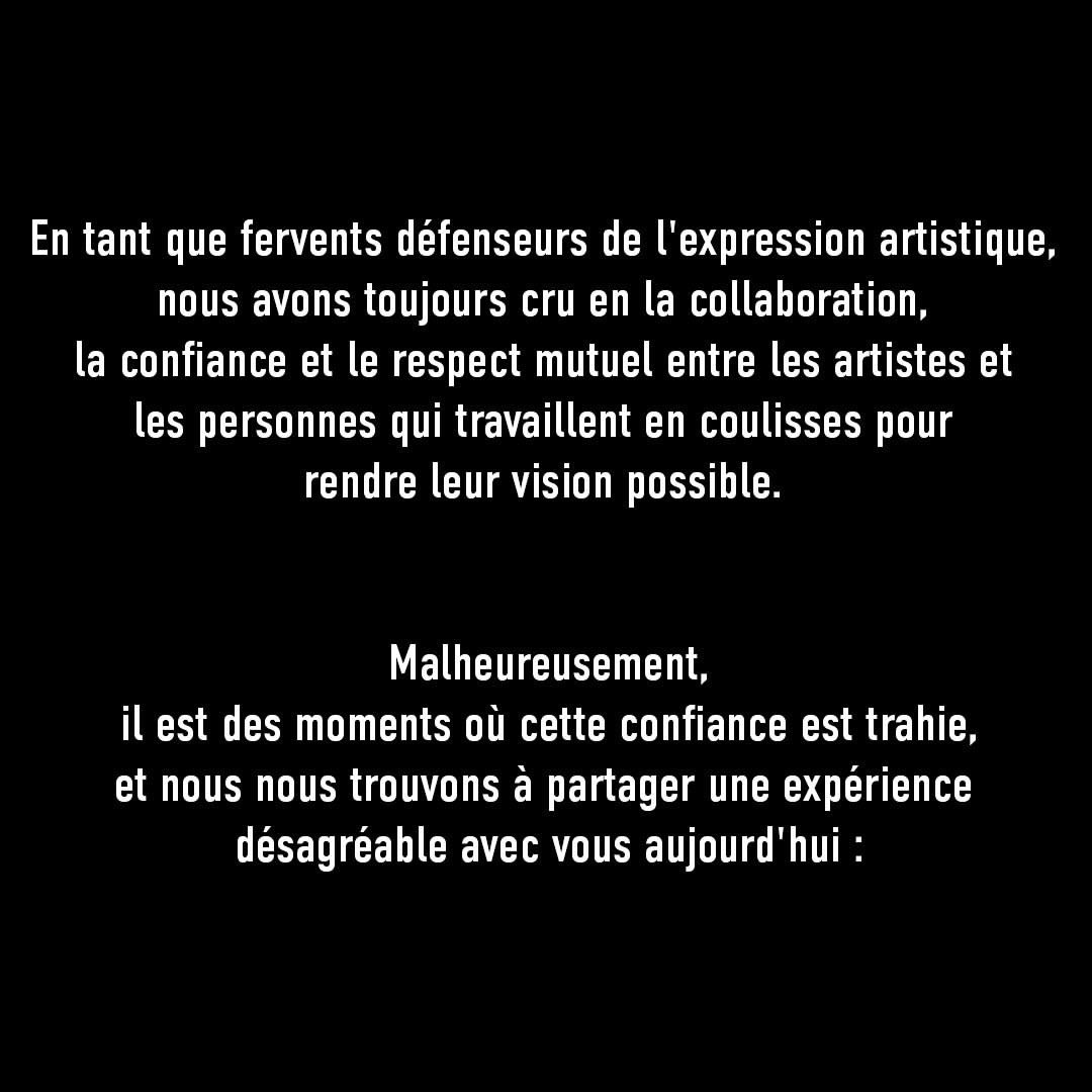 eliottdesousa's tweet image. Appel au respect et à la reconnaissance des créateurs visuels dans l’industrie musicale 1/2🚨
