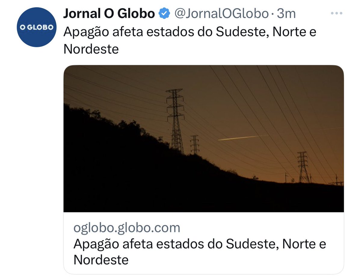 rafaelgloves's tweet photo. APAGÃO está de volta. 2023 bicho.

Vão meter a culpa no aquecimento global.

HAHAHAJHAHAHAHAHAHAHAHAHAHA https://t.co/MvneMWYryl