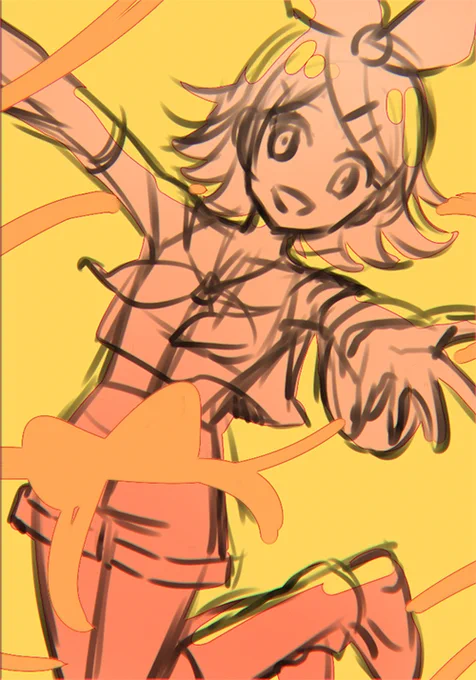 ポーズ練習～ 