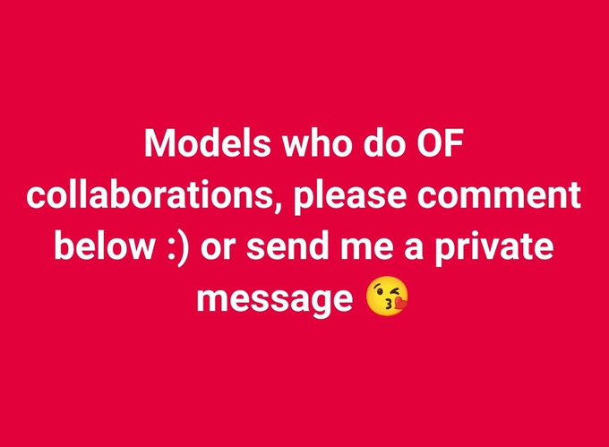 For models....#of #onlyfans #onlyfansgirl #onlyfanspromo https://t.co/XLcugTDpY3<a href="/tag/of"class="tags">#of</a><a href="/tag/onlyfans"class="tags">#onlyfans</a><a href="/tag/onlyfansgirl"class="tags">#onlyfansgirl</a><a href="/tag/onlyfanspromo"class="tags">#onlyfanspromo</a>