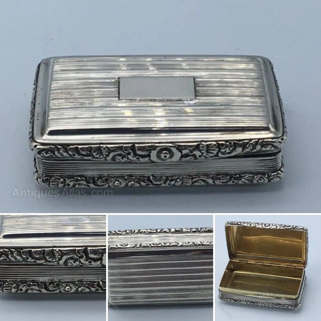 antiques_atlas's tweet image. Selling on Antiques Atlas We have this quality Geo. Silver Snuff Box  Click link for all details antiques-atlas.com/antique/geosil… From Goodwin Antiques  @ptcott 
#antiquesnuffbox #silversnuffbox #georgiansnuffbox #thomasshaw