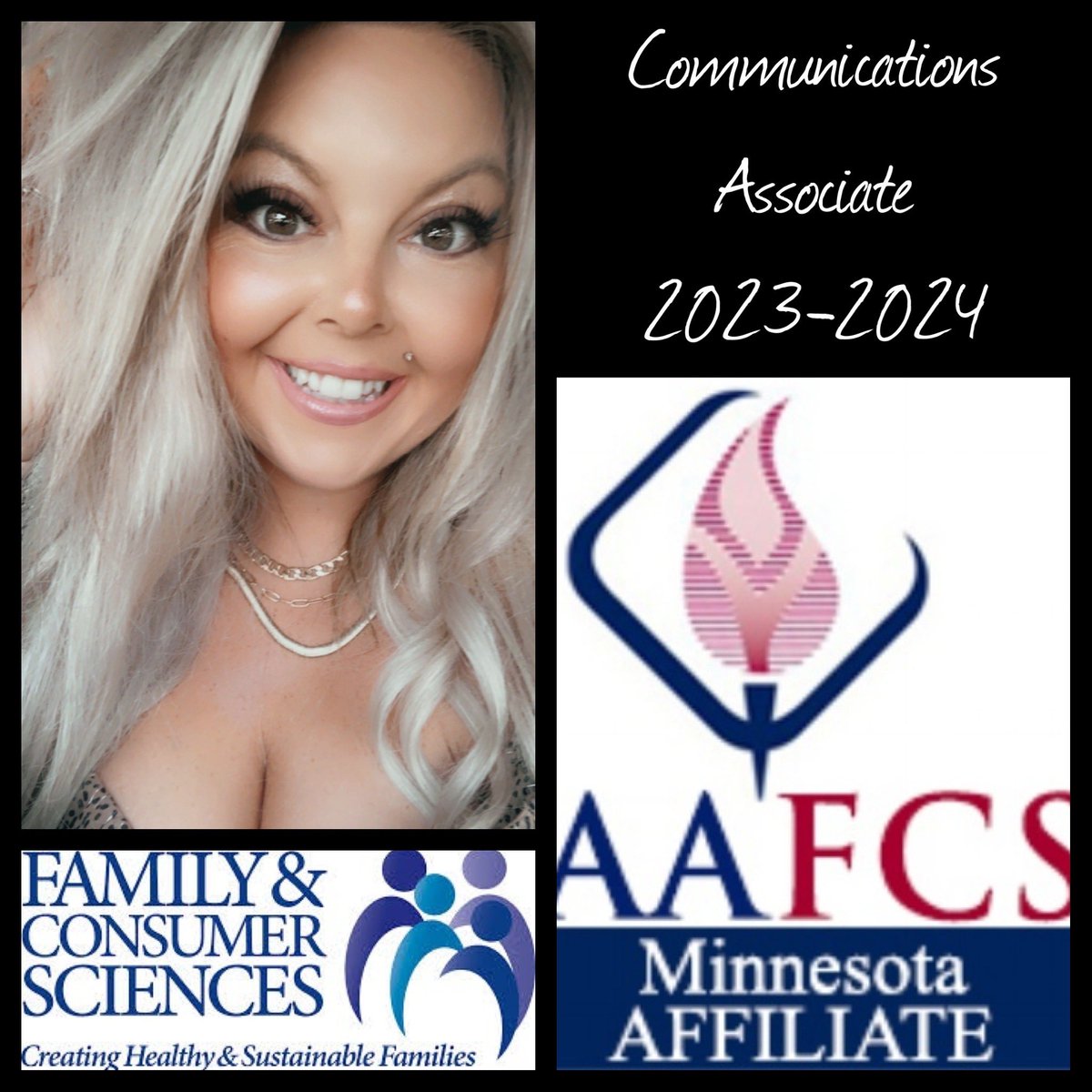 KDaneFACS's tweet photo. MAFCS Presidential term βοΈ , Next up: Communications Associate! I am excited to showcase MAFCS on our socials&create engaging content for our membership&profession. π©πΌβπ« #TeacherLife #MAFCS #FCS #ProfessionalOrganization #Networking #SocialMedia #Communications #Leadership #AAFCS https://t.co/o4YnKHL3W3