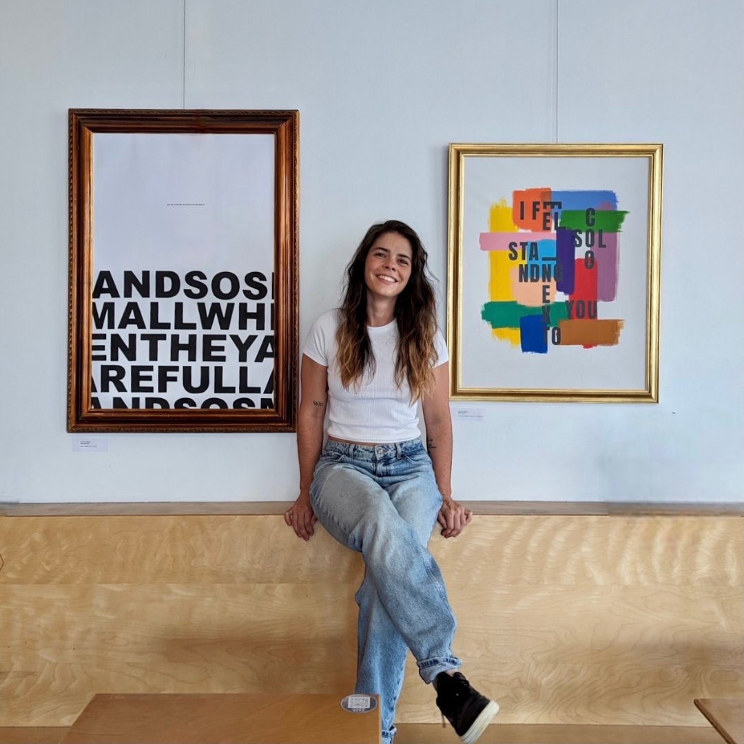 New art pieces up at <a href="/SevenBays/">Seven Bays</a> Gottingen until October! Each piece is based off of a song from my album "The Text Collector". Come check them out! I'm very proud of them!