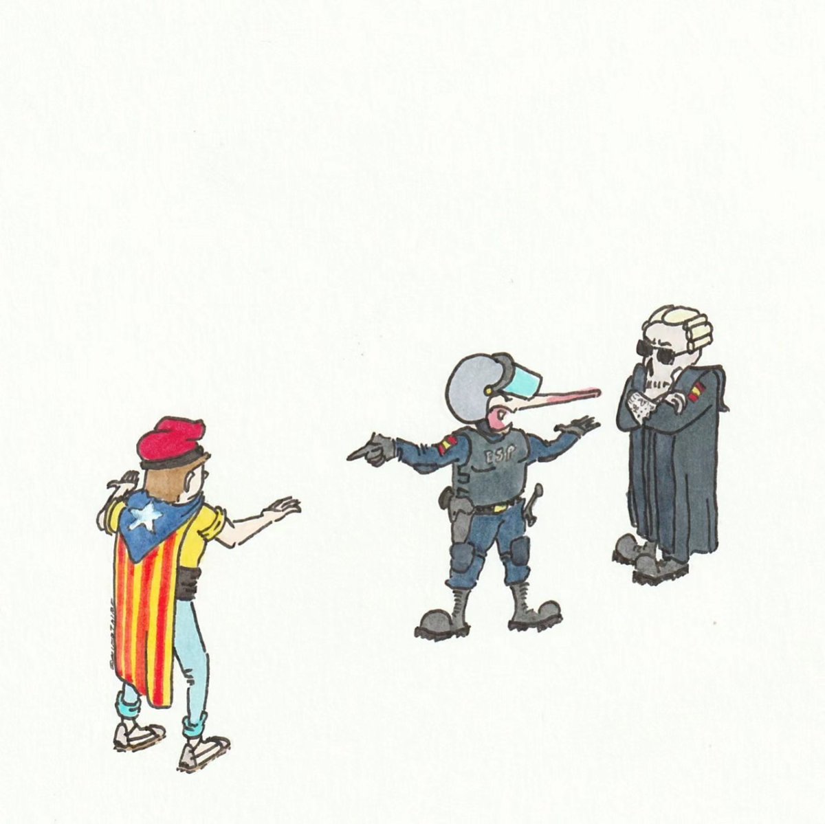 Albert_SFR's tweet photo. I així més de 4.000 catalanes i catalans.
Diàleg?
#represaliats #XUSMICIA #policia #spain #europe #endiuenjusticia #feixistes #franquistes #regim #dictadura #españa #democracia #llibertatdemanifestació #llibertatdexpressió #llibertatdopinió #dretamanifestació #sinoagradarascat https://t.co/IPfoAp7S3X