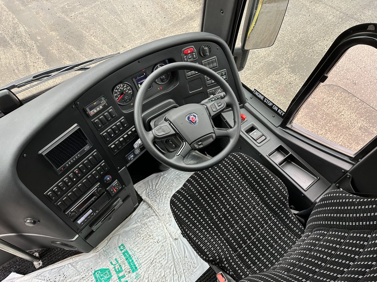 basecoachsales's tweet photo. Our latest Scania K360 MOBIpeople Premium;
ready for delivery to Eagle of Bristol.

The coach has 70 PRIME seats and is prepared for PSVAR.

The luggage capacity is particularly impressive! https://t.co/4gFy6UGebs