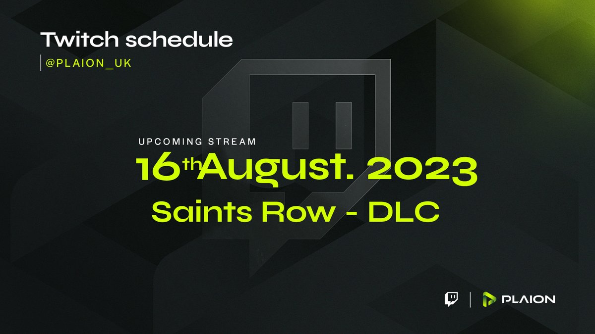 STREAM ANNOUNCEMENT We're diving back into the #SaintsRow A Song of Ice & Dust DLC tomorrow at 1pm BST! Aiming to complete as many missions as possible 👀 We're also doing a cheeky giveaway during stream! 💜⚜️ twitch.tv/plaion_uk