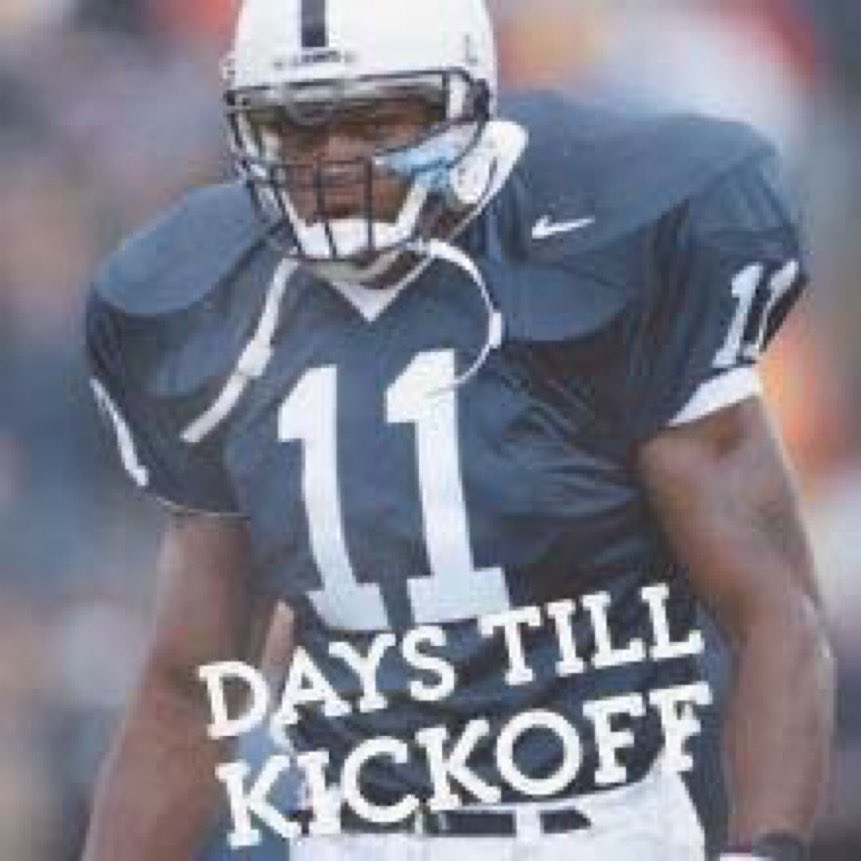 We are #LaVarArrington days away from #collegefootball #kickoff @PennStateFball he perfected “The LaVar Leap' he would jump over the OLine to tackle the runner in the backfield. He won @BednarikAward, the #ButkusAward & #LambertAwards 
 in ‘99 #countdowntokickoff #11days