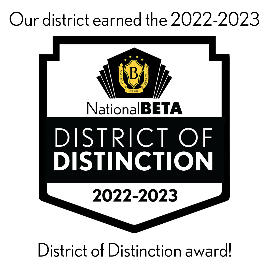The VCS Board of Education recognized our schools as VCS was recognized as a National Beta District of Distinction for the 5th year in a row, the only NC district that can say that.  8 of our schools earned School of Distinction recognition.  @vanceCoSchools @NationalBeta