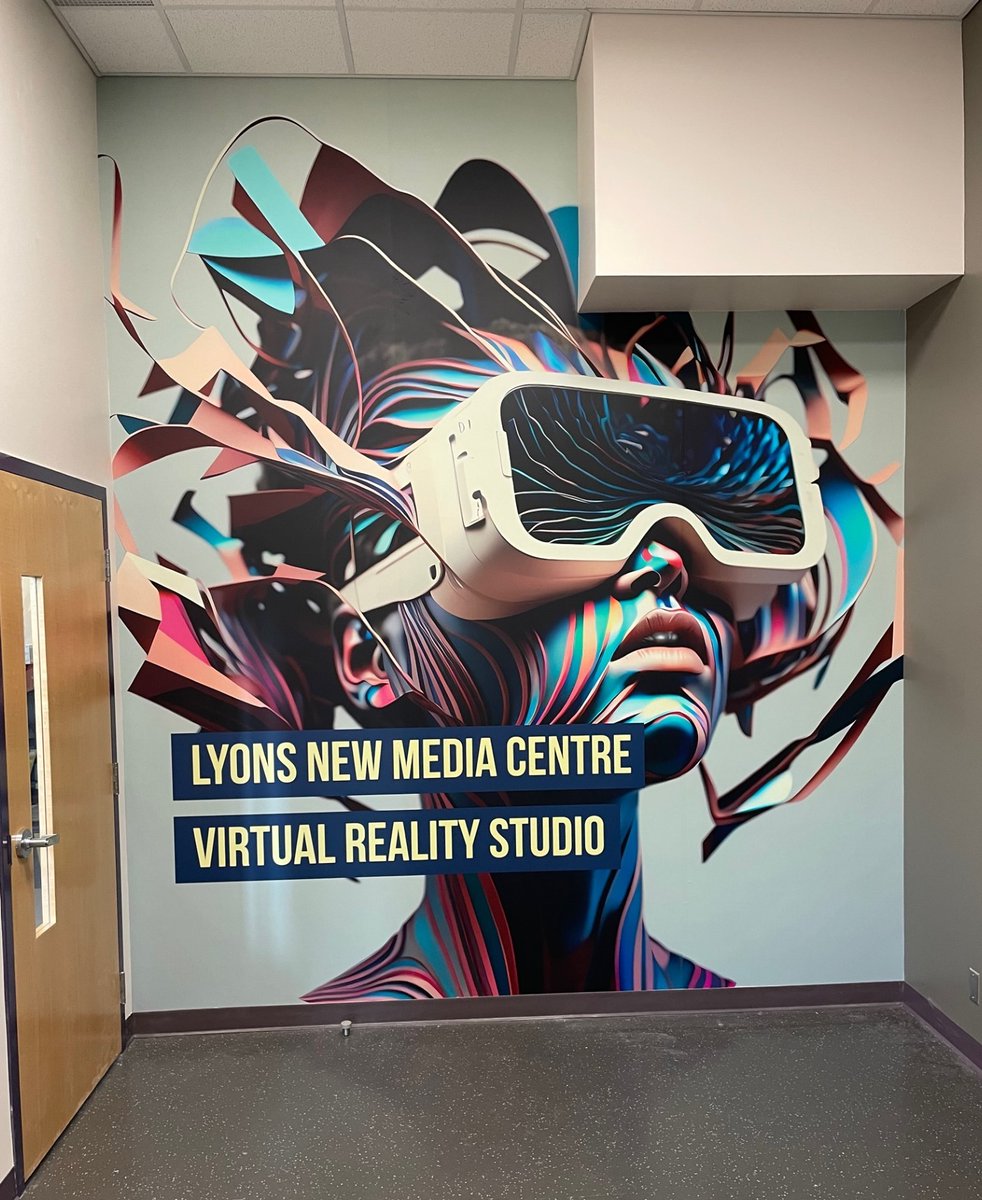 lyonsnewmedia's tweet photo. Things are getting very real up in here.
#VirtualReality
#VirtualRealityStudio
#VRIsComing
#LookToLyons
#OpeningSoon
#MillsLibrary
#FourthFloor
#WallArt https://t.co/xiCQNhxrs1