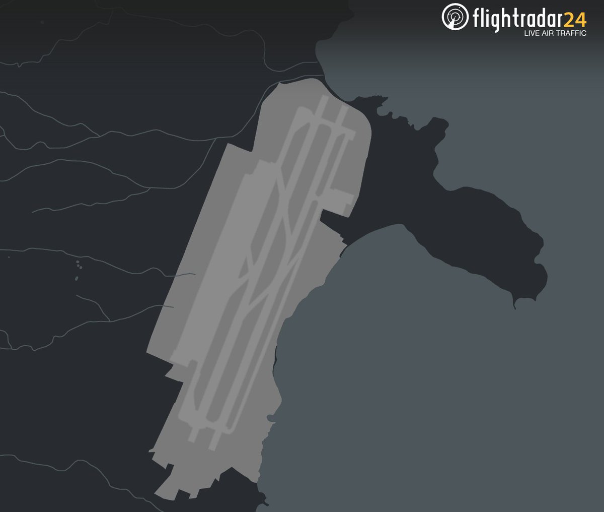 flightradar24's tweet image. Can you guess the airport?

#FR24quiz

Answer in 1 hour