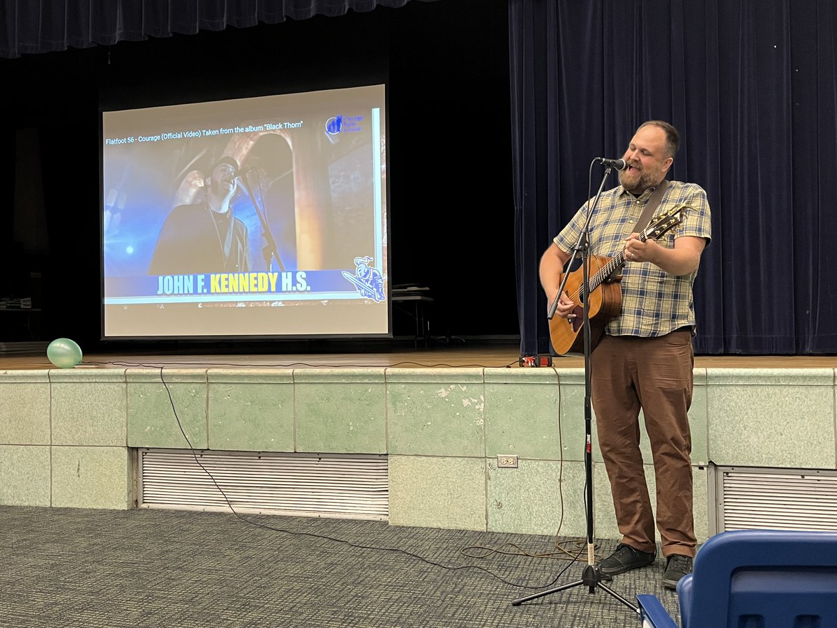 John F. Kennedy HS (@kennedyhscps) on Twitter photo Day #2 of staff professional development has a tough act to follow, with our very own Mr. Bawinkel of <a href="/flatfoot56/">Flatfoot 56</a> kicking us off yesterday with a soulful rendition of two of his own songs. We're continuously inspired by our multitalented staff members! #CrusaderPride Day #2 of staff professional development has a tough act to follow, with our very own Mr. Bawinkel of <a href="/flatfoot56/">Flatfoot 56</a> kicking us off yesterday with a soulful rendition of two of his own songs. We're continuously inspired by our multitalented staff members! #CrusaderPride