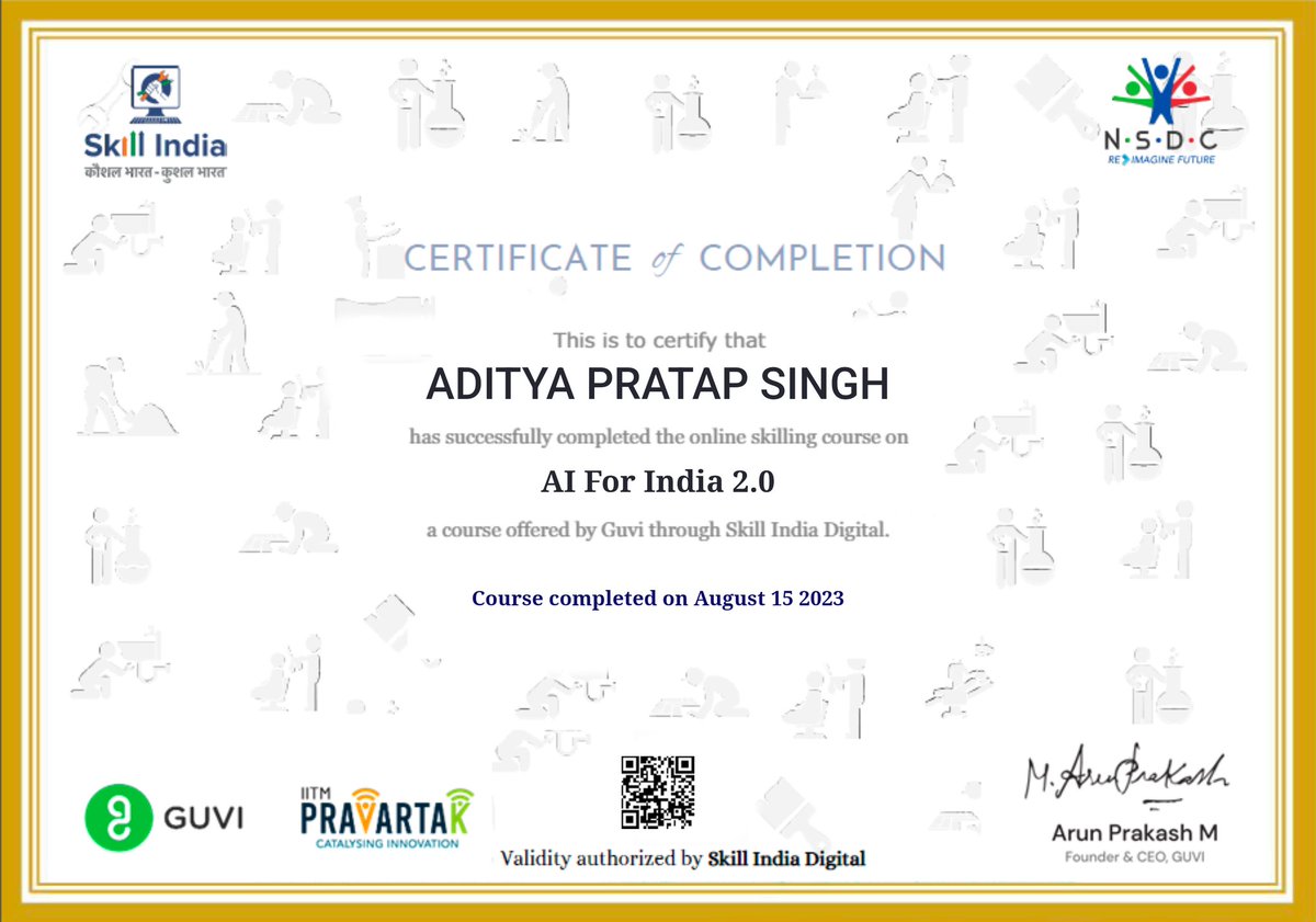 On this #IndependenceDay, a new chapter unfolds as I proudly announce the successful completion of AI For India 2.0—a journey that empowers minds and embraces #innovation, shaping a future where technology and freedom intertwine.
I am ready to work with
<a href="/9to5Google/">9to5Google</a> <a href="/lifeatgoogle/">Life at Google</a>