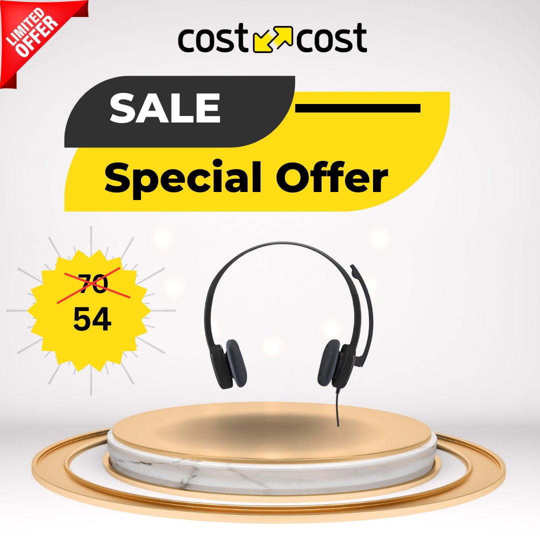 Costtocostuae's tweet photo. Logitech H151 Wired Headset, Stereo Headphones With Rotating Noise Cancelling Microphone.Get it today from 
https://t.co/CWgBNFRFDT
#logitech #headset #gaming #dubai #mydubai #uae #abudubai #neymar https://t.co/GF6uFwe6El