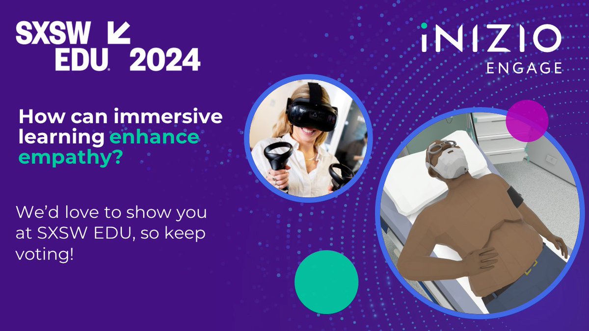 We would love to take you on a journey through time in 2024! Our panel <a href="/SXSWEDU/">SXSW EDU</a> with <a href="/NHSSTW/">NHS Shropshire, Telford and Wrekin</a> and <a href="/telfordcollege/">Telford College</a> would explore the power of immersive learning to help us rehearse challenging emotions. Vote here before August 20th, #VR panelpicker.sxsw.com/vote/135600