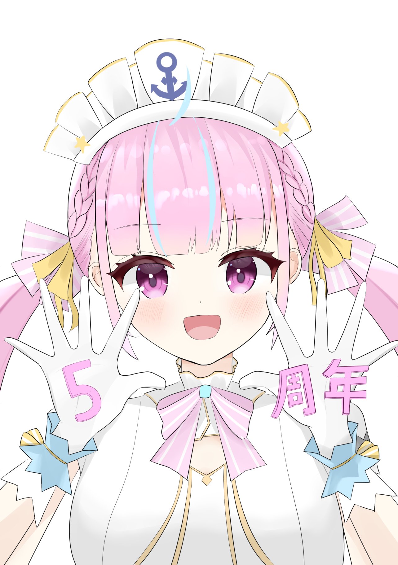 ホロライブ 湊あくあ 活動5周年記念グッズ あくたんとおそろい