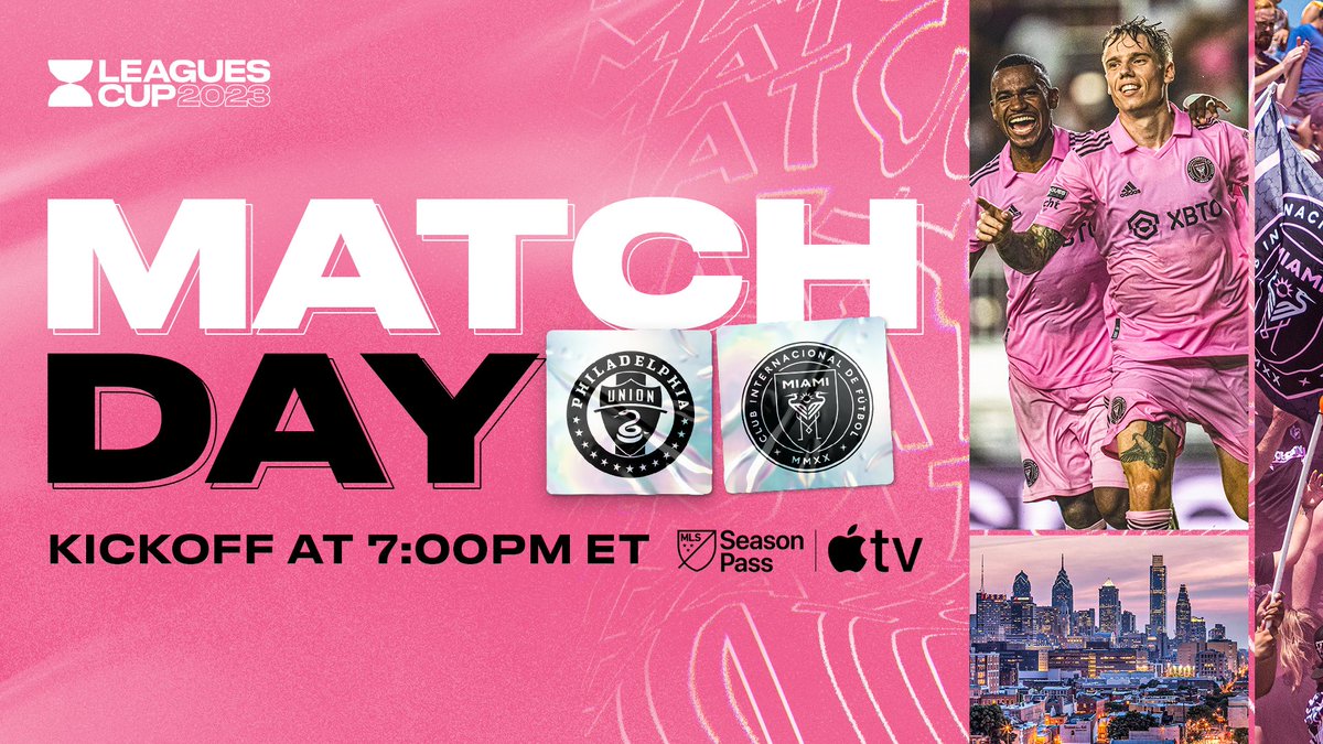 Semis at Subaru 🏟️

#PHIvMIA | 7PM ET | 📺 #MLSSeasonPass on <a href="/AppleTV/">Apple TV</a>